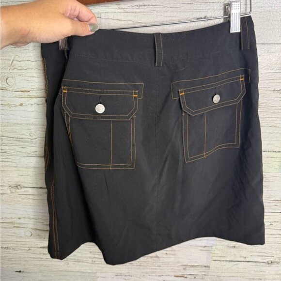 Cutter & Buck Annika black orange Golf Skort Size 6 Pockets Athletic Casual - Picture 8 of 8